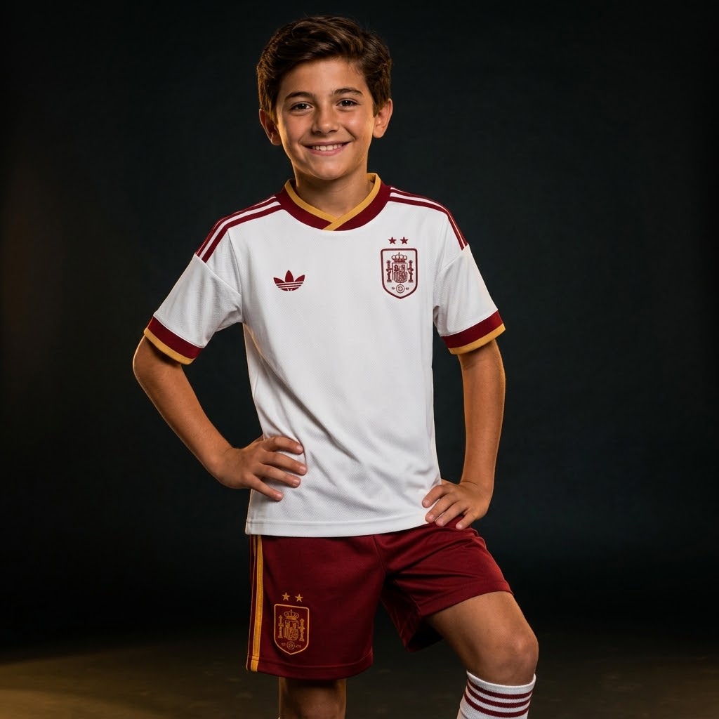 Camiseta de fútbol para niños